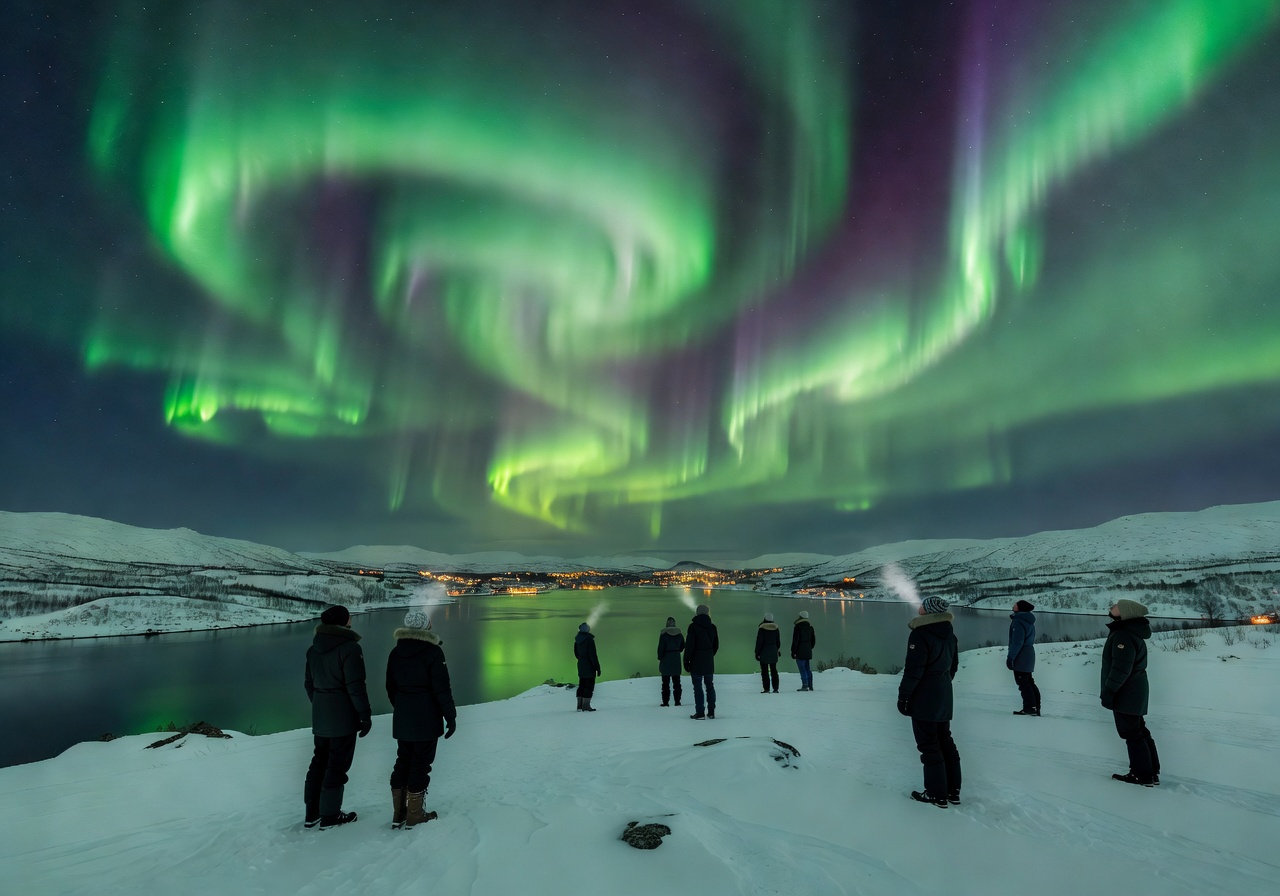 Watching the Northern Lights in Tromsø for free
